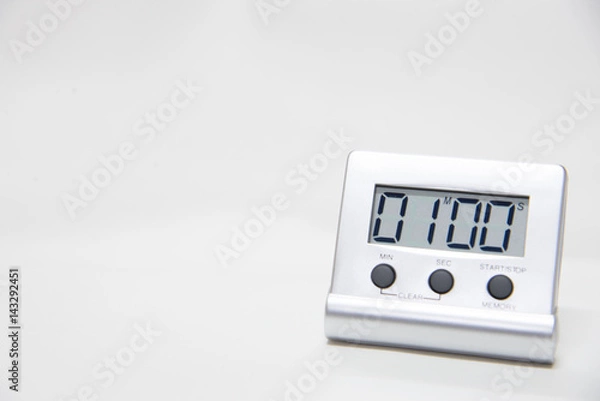 Obraz Timer laboratory equipment testing couting  dow of time.