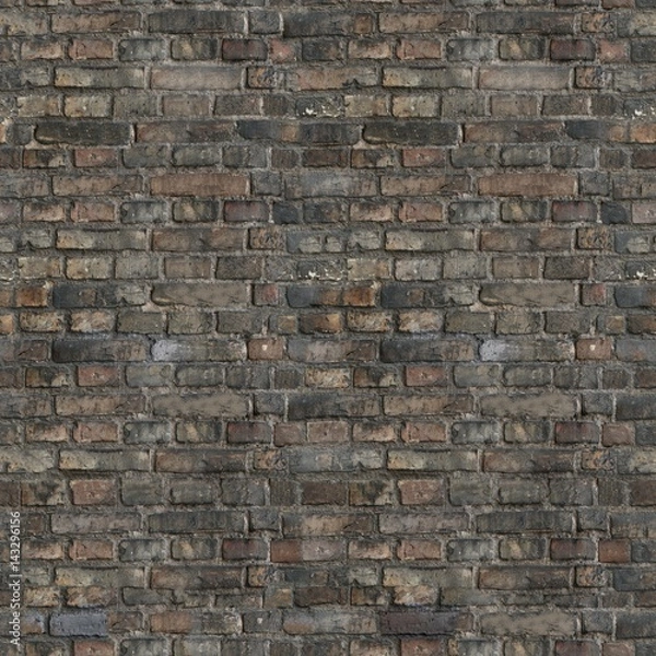 Fototapeta Brick Perfectly Seamless Texture