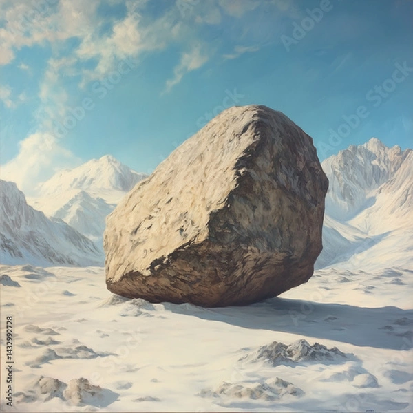 Obraz rock in the mountains 