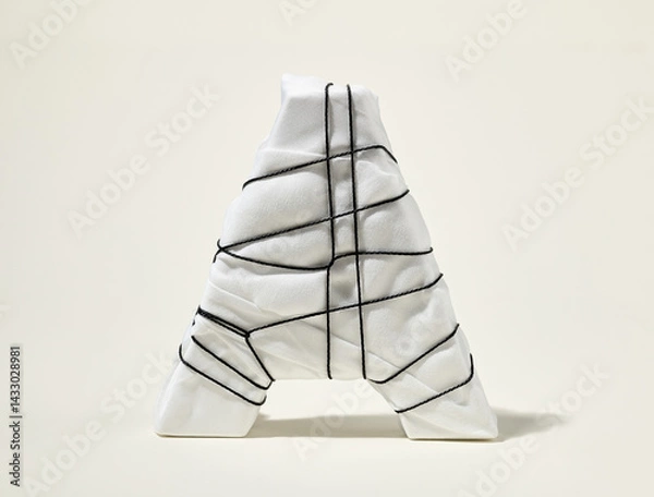 Obraz wrapped letter A