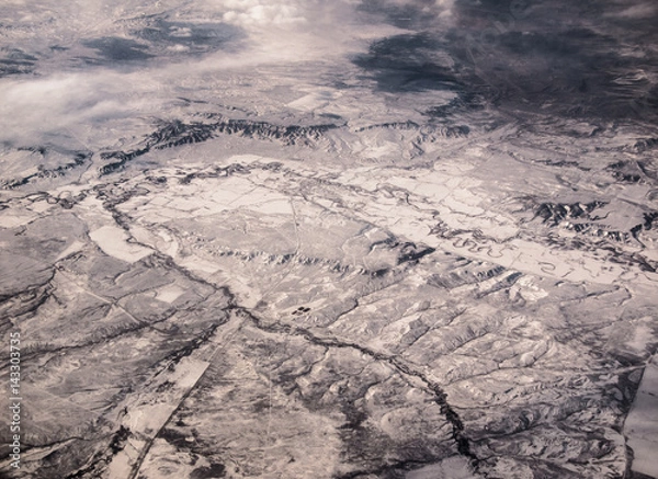 Obraz Winter plane shot 1