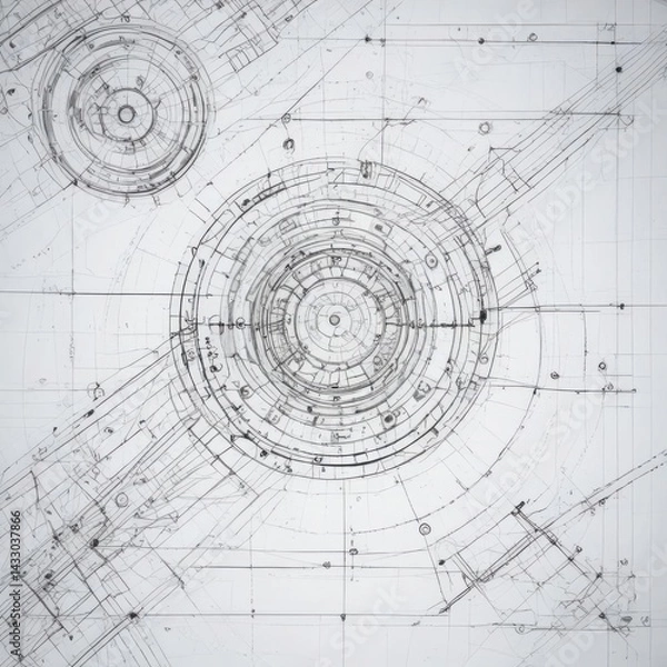 Obraz abstract architectural background