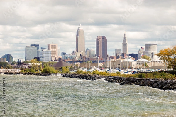 Obraz Cleveland Skyline