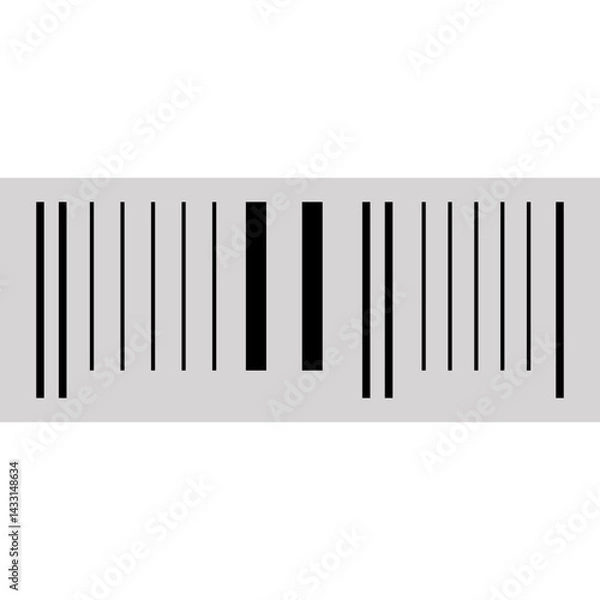 Obraz Barcode Label Sticker