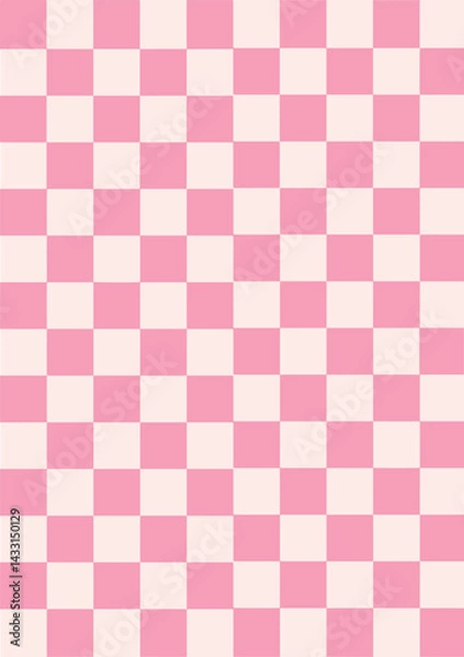 Fototapeta seamless pattern with pink squares