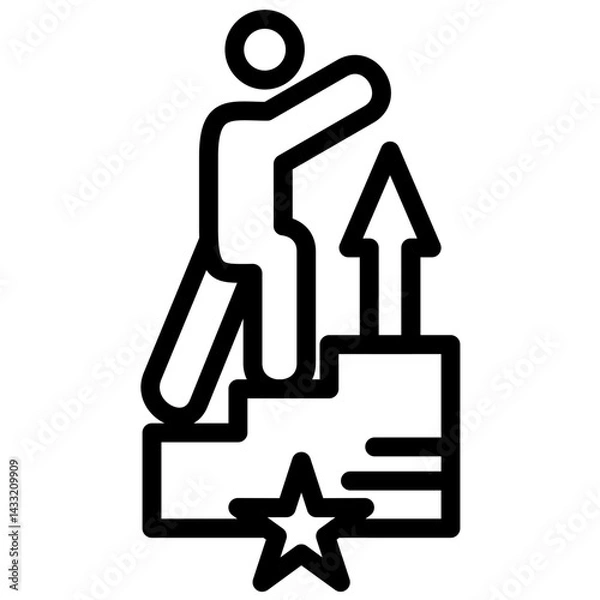 Obraz Self Improvement Icon