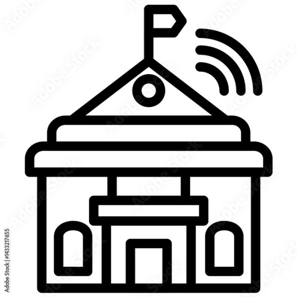 Obraz Community Center Icon