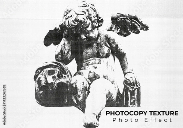 Obraz Photocopy Texture Photo Effect