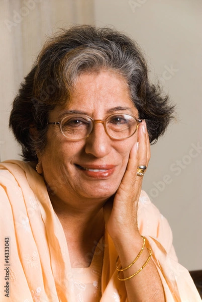 Obraz Senior Indian woman
