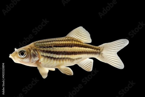 Fototapeta Vibrant Zebra Fish in Clear Water