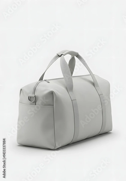 Obraz Grey Travel Duffle Bag: Style and Functionality Combined