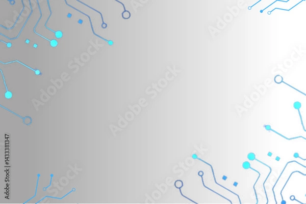 Obraz Grey Gradient Linktree Background