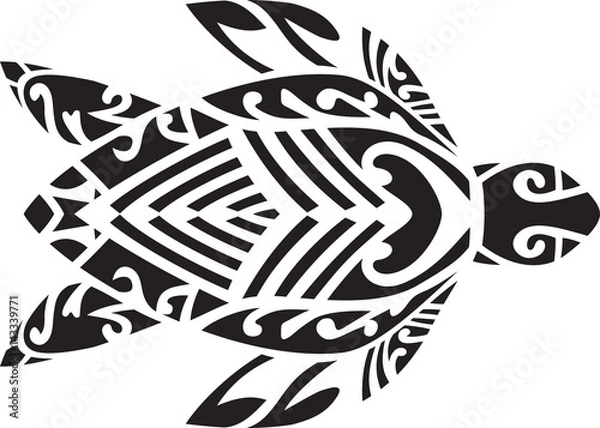 Obraz Fijian turtle design
