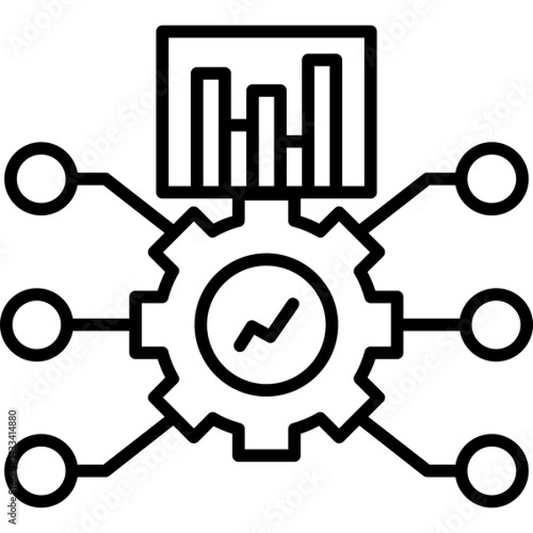 Obraz Business Intelligence Icon