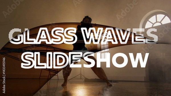 Obraz Glass Waves Slideshow