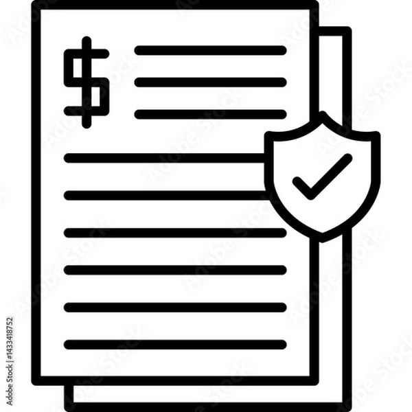 Obraz General Liability Icon