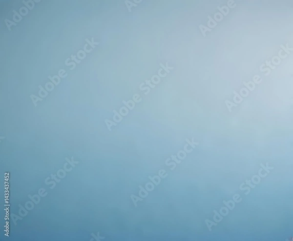 Fototapeta Soft, glowing light blue gradient, seamless texture  Elegant, sophisticated background ,  calming,  backdrop,  simple