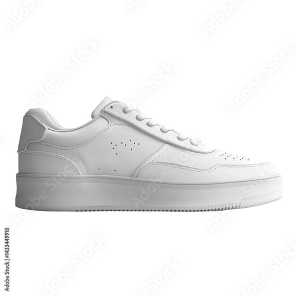 Fototapeta sneakers isolated on transparent background