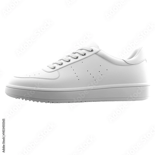 Fototapeta sneakers isolated on transparent background