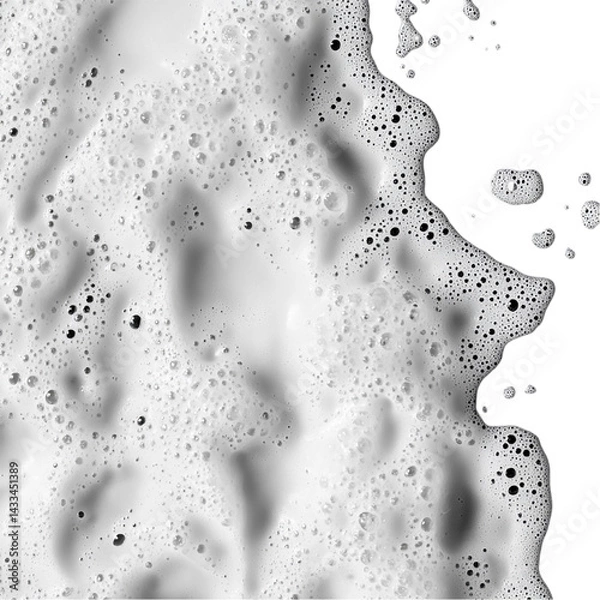 Fototapeta water splash isolated on transparent background
