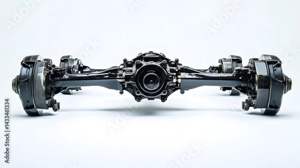 Obraz Rear Axle Assembly with Auto Part.