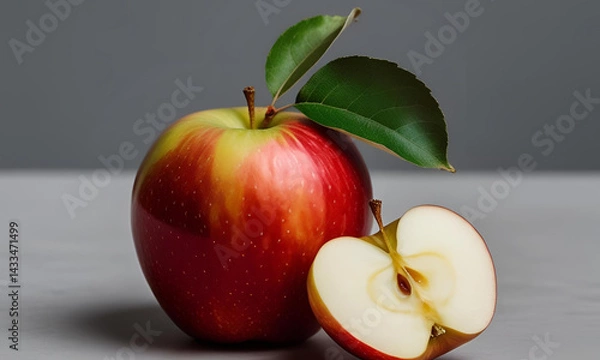 Obraz red and yellow apples