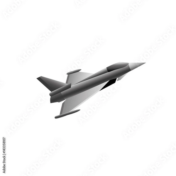 Obraz modern military war plane