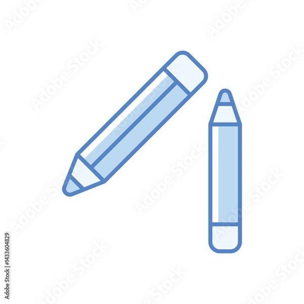 Obraz pencil Icon vector stock illustration