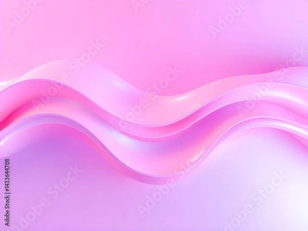 Obraz abstract pink background with waves