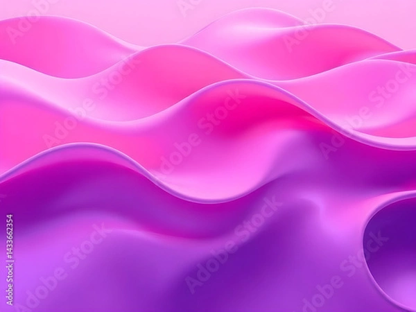 Obraz abstract pink background with waves