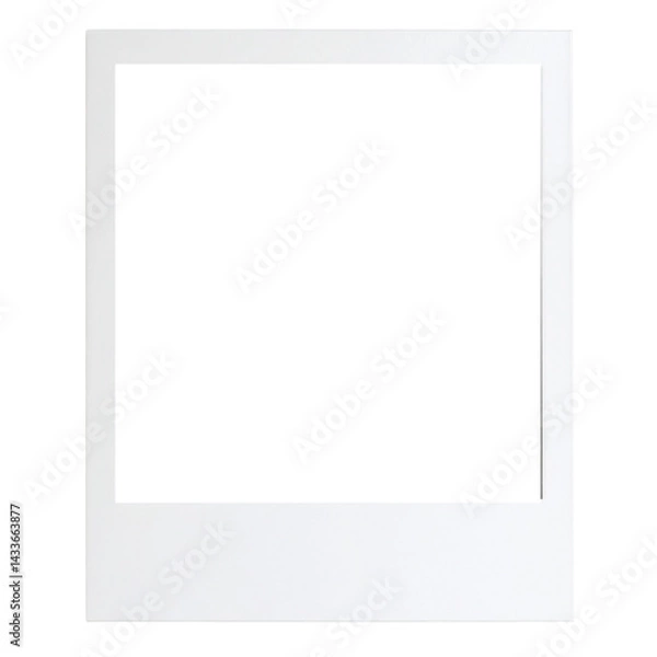 Fototapeta ポラロイド写真の画像合成用フレーム 