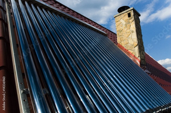 Obraz kolektor słoneczny