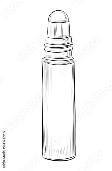 Obraz Roller bottle for essential oil vector