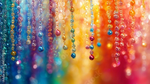 Obraz A vibrant, abstract rainbow background with blurred colors, bringing a sense of brightness and energy to any space.