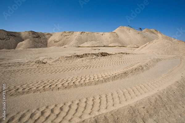 Obraz SAND EXTRACTION SITE