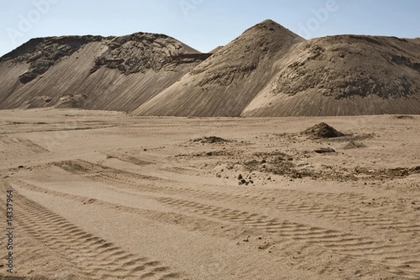 Obraz SAND EXTRACTION SITE