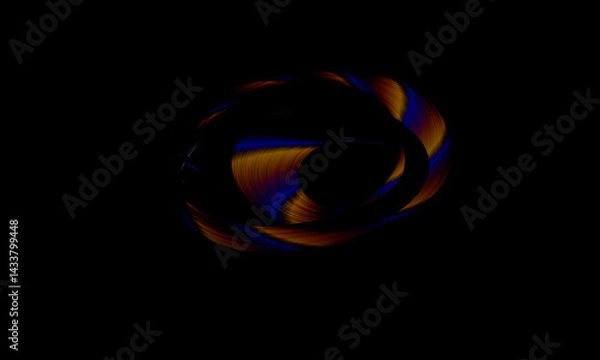 Fototapeta Cosmic abstract background. Colorful smoke, ink water, pattern universe. Abstract color divine rainbow