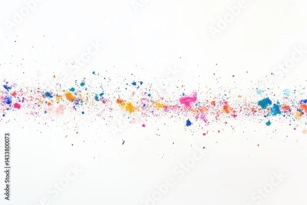 Obraz Abstract Colorful Splashes
