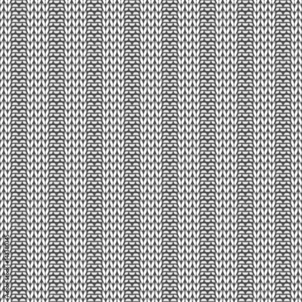 Obraz Seamless knitting pattern