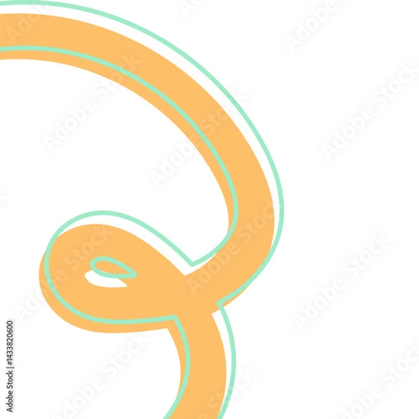 Fototapeta Minimalist Line Retro