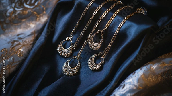 Obraz gold and silver