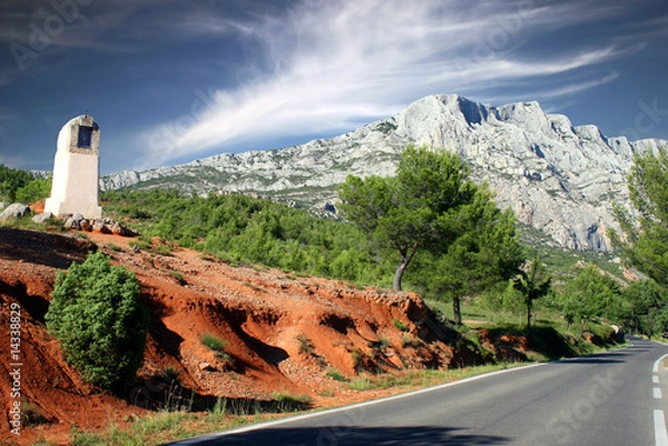 Obraz road in Provence