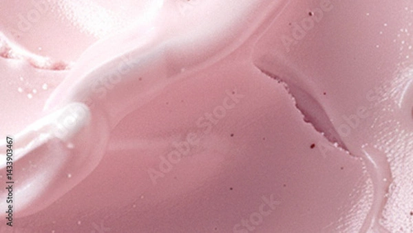 Fototapeta background with strawberry ice cream texture