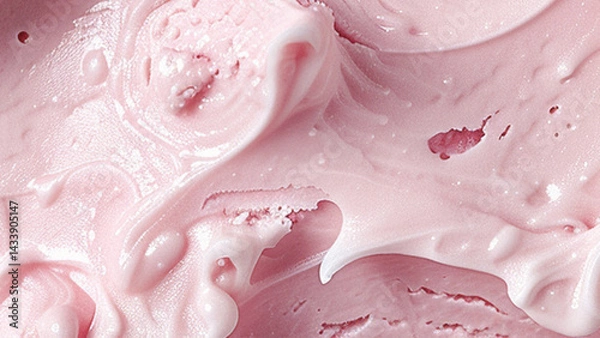 Fototapeta ice cream background pink texture