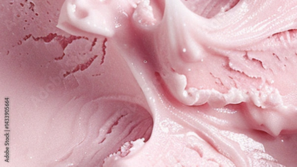 Fototapeta ice cream background pink texture