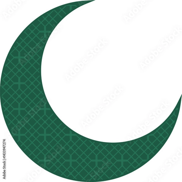 Fototapeta Pattern Moon Fitr