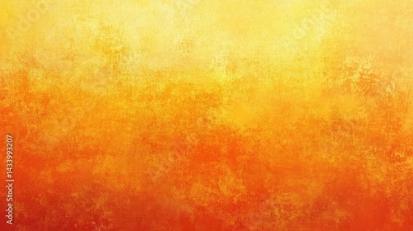 Fototapeta Vibrant Gradient Background with Textured Layers of Yellow and Orange Perfect for Creative Visuals