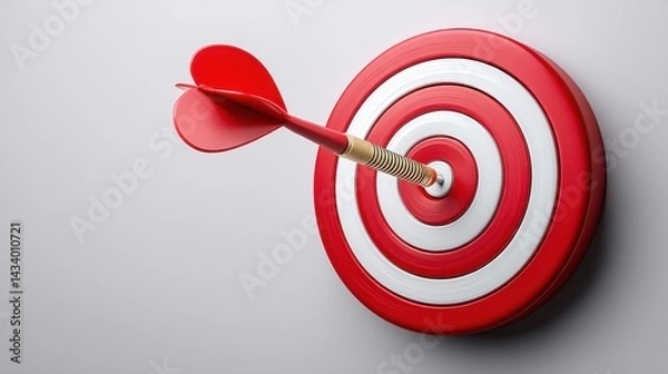 Fototapeta Precision achievement business environment visual content focused perspective marketing strategy