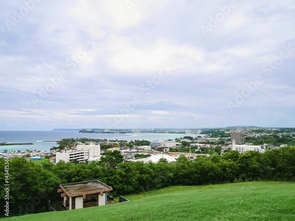 Fototapeta グアム アプガン砦 広場