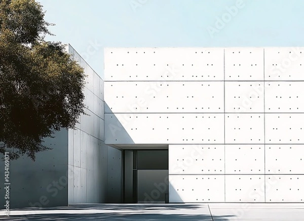 Obraz open door with a tree